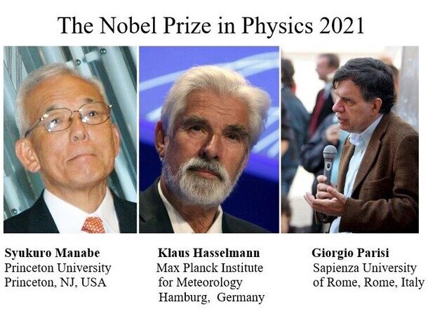 Physics Department Research and Education programs align well with the Nobel Prize in Physics 2021