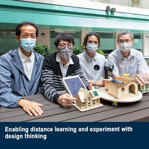 Enabling distance learning and experiment with design thinking
