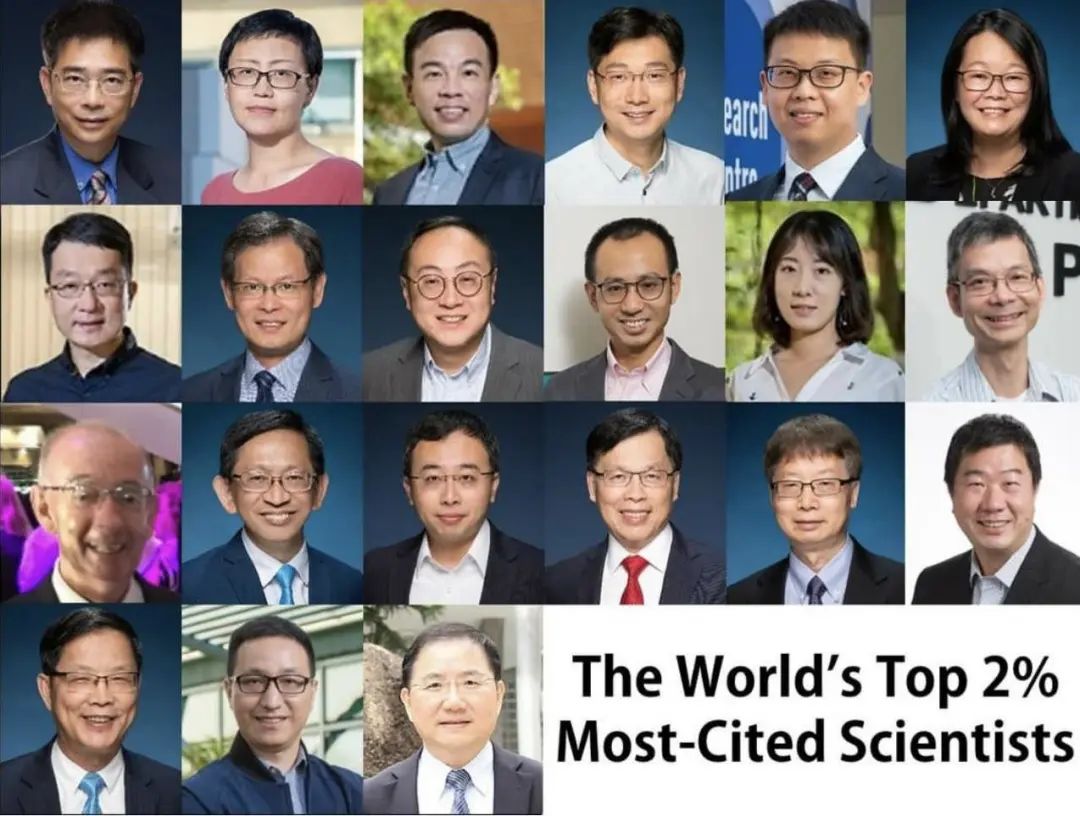 Prof So Shu Kong, Prof Zhu Furong, Dr Ma Guancong and Dr Zhou Yuanyuan are Listed as the World's Top 2% Most-Cited Scientists