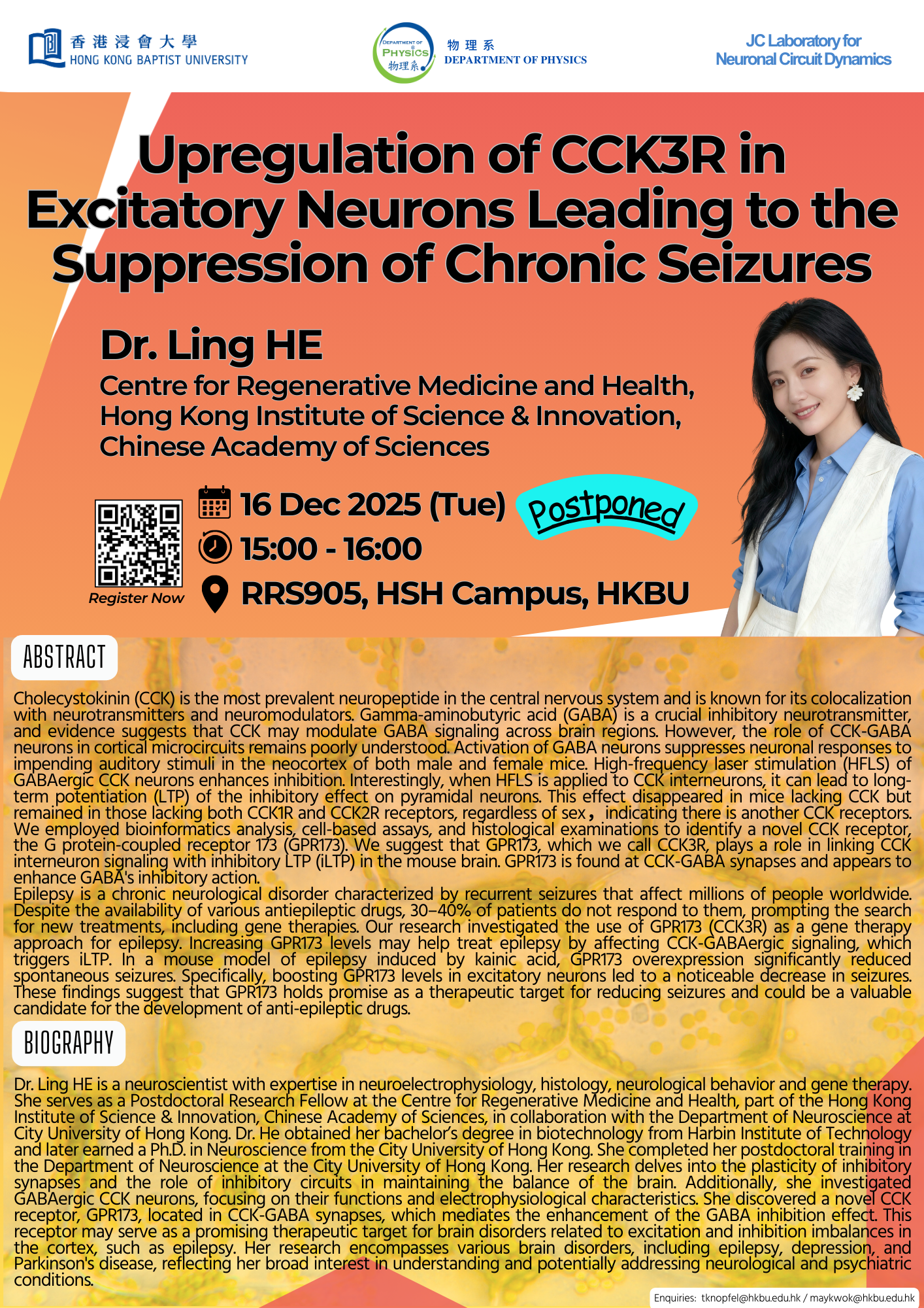 Updated - PHYS Seminar - Dr Ling HE