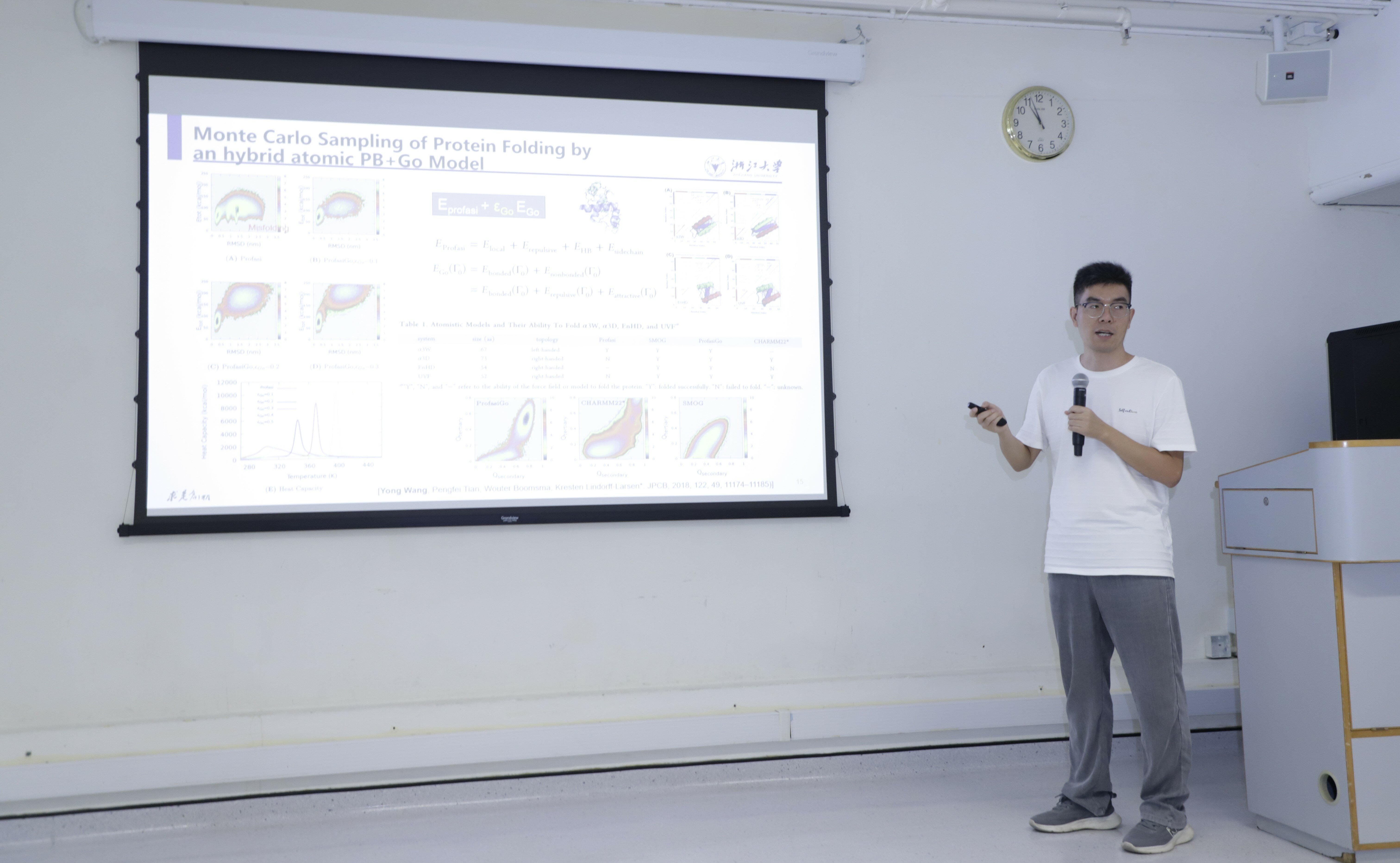 Prof. Yong Wang from Zhejiang University.