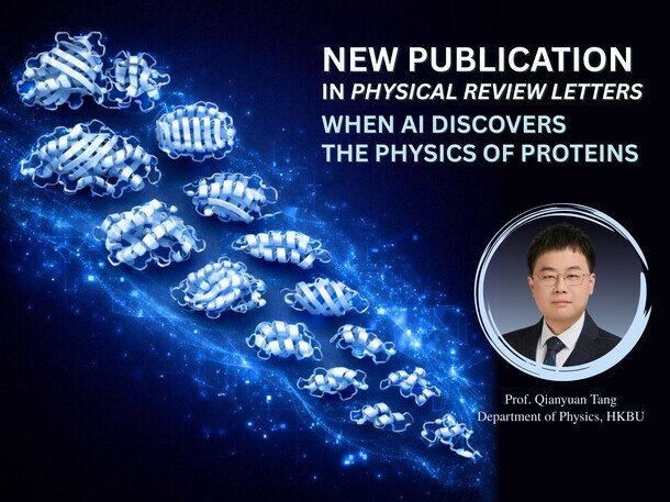 When AI Discovers the Physics of Proteins: New Publication in Physical Review Letters