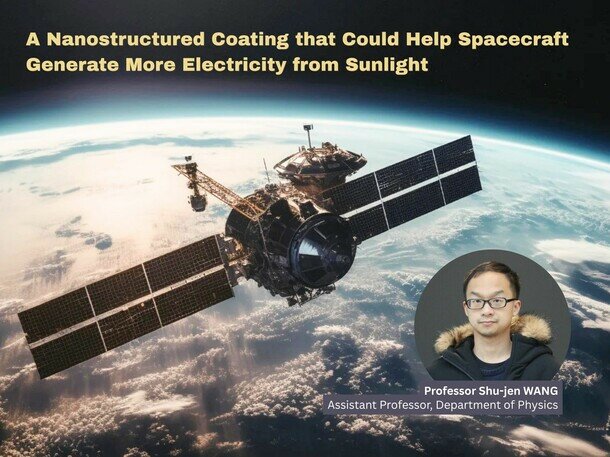 Research Spotlights: A Nanostructured Coating that Could Help Spacecraft Generate More Electricity from Sunlight