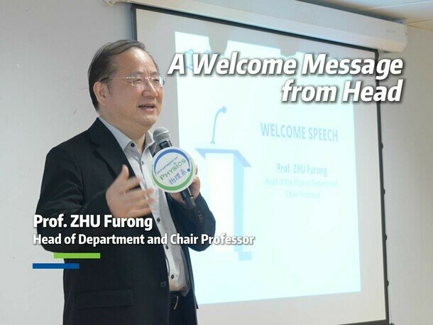 A Welcome Message from Head