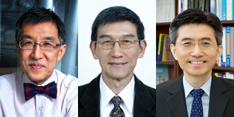 Prof CHEAH, Kok Wai (Chair Professor), Prof CHEN, Fred C H (Visiting Professor) and Prof WONG, Ricky M S (Professor) of Institute of Advanced Materials