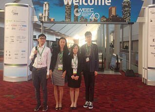 Undergraduate students attend World Energy Engineering Congress